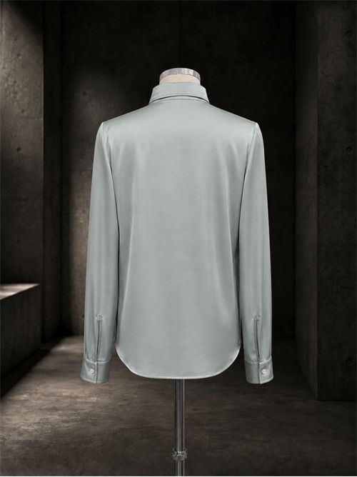 Camicia morbida raso MARELLA EMME | EMMEDROVERDE MENTA